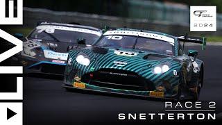 LIVE | Race 2 | Snetterton | British GT 2024