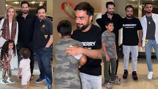 Afghanistan Team Arrived at Former Cricketer Irfan Patahan's House 