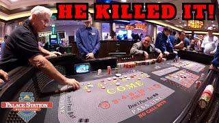 Roll so long it killed all the Batteries! Live Craps at Palace Station