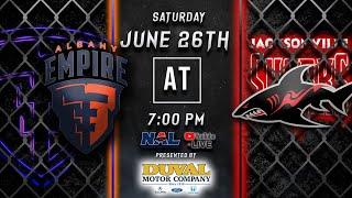 Week 5 - Albany Empire vs Jacksonville Sharks