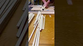 THIN Strip Sled in action….#woodshop #woodworking #woodworkingtips #woodworker #woodworkingjigs