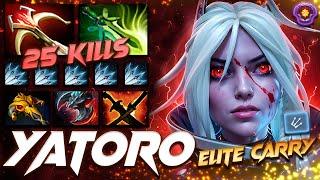 Yatoro Drow Ranger Elite Carry - Dota 2 Pro Gameplay [Watch & Learn]