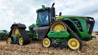 John Deere 9RX 830 field demo with JD 2730 Combination Ripper at Farm Progress Show 2024