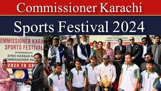 Government Girls Degree College | Commissioner Karachi Sports Festival 2024 | Shaheena Sher Ali