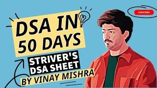 DSA-#04 | Striver's DSA Sheet Solving | DSA in 50 days by Vinay Mishra | DSA Using Python