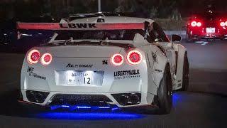 Tokyo Supercars, JDMs, & Modified Cars | Car Spotting in Japan Dec 2024 | Daikoku PA & Gingko Avenue