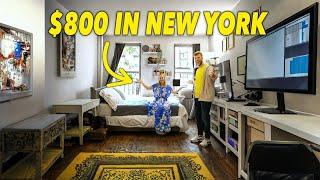 Living in Manhattan NYC For $800 a Month!