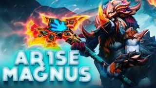 Ar1se Magnus Crazy Hard Win Vs Dendi Qop RAPIER 322 !! Magnus Dota 2 Highlights!