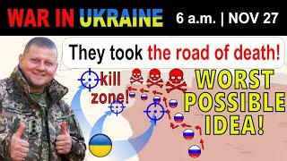 27 Nov: CAUGHT AND DESTROYED! Russians Trapped in a VICIOUS FIRE POCKET! | War in Ukraine Explained