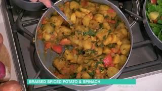 Phil Vickery's Braised Spiced Potato And Spinach | This Morning