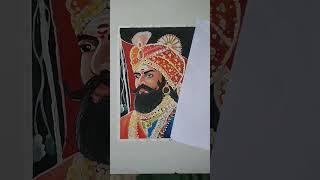 Chhatrapati Shivaji Maharaj drawing 