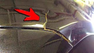 HOW TO REMOVE CRACKS ON A CAR'S LCP