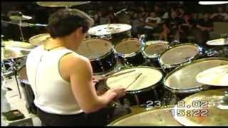 Mike Mangini - Live in Beijing, China 23/08/2002 [Full version]