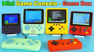 Mini Game Console - Game Box Collection, G7 With K50, Handheld And Two Players | Unboxing & Review