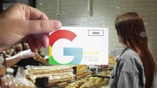 Get more Google reviews with "Review us on Google" QR Code & NFC products