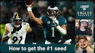 Philadelphia Eagles BYE WEEK SCENARIOS! How can the Eagles get the #1 seed in the final 3 games?