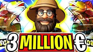 RECORD BREAKING  €3.000.000 BONUS OPENING  BIG BASS AMAZON DID IT OMG‼️