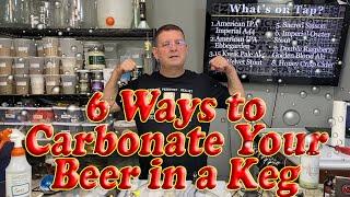 6 Ways to Carbonate Your Beer in a keg - How to carbonate beer in a keg