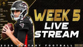 Week 5 Live Stream Q&A - 2024 Fantasy Football