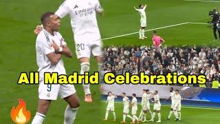 Madness!!!Kylian Mbappe & Jude Bellingham Full Celebration Real Madrid vs Getafe,Fans Reaction