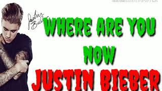 Skrillex and Diplo - "Where Are Ü Now" with Justin Bieber (lyrics video)