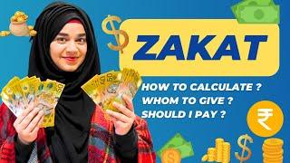 How to Calculate ZAKAT?Very Well EXPLAINED ⭐️  @ramshasultankhan   #zakat #ramadan2024 #ramzan2024