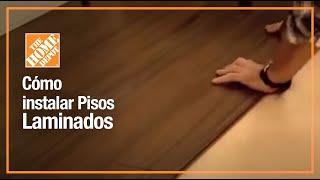 Cómo instalar pisos laminados | Pisos | The Home Depot Mx