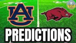 Auburn vs. Arkansas PREDICTIONS | 2024 College Football Predictions