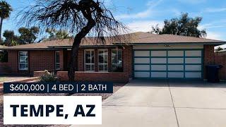 Homes For Sale Tempe, Arizona $600,000, 1,967 Sqft, 4 Beds, 2 Baths (with a pool)