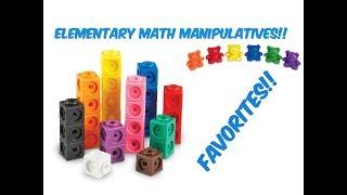 Our Favorite Homeschooling Math Manipulatives For K-5