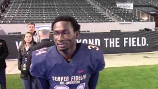 Amir Rasul 2016 Semper Fidelis All-American Bowl Postgame Interview