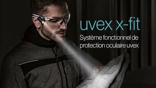 Lunettes de protection uvex x-fit pro