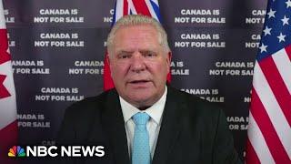 U.S. makes concession, dropping additional 25% tariff on steel & aluminum: Ontario Premier Doug Ford