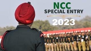 NCC Special Entry 2023 Notification 54th Course | Vacancy, Selection Process, Eligibility