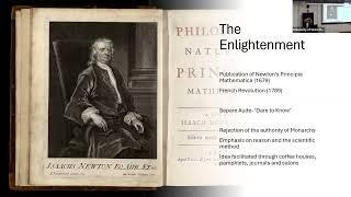 Lecture 2: The Enlightenment by Tom Bennett OBE  | The University of Notre Dame Australia