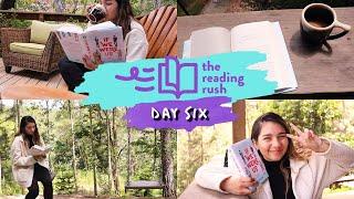 Completing The Reading Rush Early & The Racing To Read Book Tag ⭐️ Reading Rush Vlog