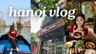 HANOI VIETNAM VLOG 2024  Part 1 (DIY solo travel w/ expenses, Immigration & Places to visit & eat)