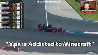 Max Verstappen's Team Reveal His Minecraft Addiction