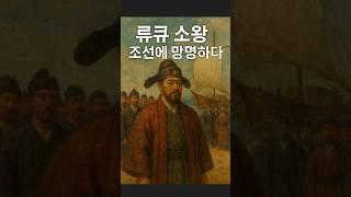 "류큐" "소왕" "조선"에 "망명"하다.#류큐왕의망명 #산남국 #온사도 #조선왕조실록 #진양에온왕 #동아시아비사 #조선과류큐 #역사속망명