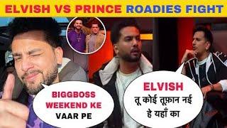 FINALLY- Elvish Yadav BIGGBOSS 18  Elvish Yadav Vs Prince Narula Roadies FIGHT!