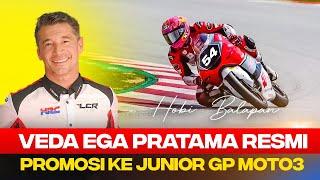 kejutan baru! veda ega pratama resmi promosi juniorgp moto3~gantikan arbi aditama~bos honda bangga