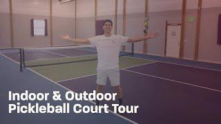 Indoor + Outdoor Pickleball Court Tour with Interview