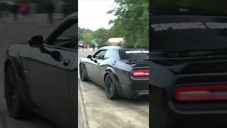 Demon Challanger SRT can't handle the power! Smoking tires! #burnout #drifting #money