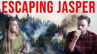 Weather Shift to Wildfire: Our Jasper Evacuation Footage