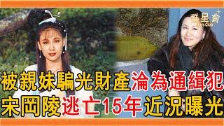 宋岡陵23歲嫁豪門遭丈夫拋棄，被親妹騙走所有財產淪為通緝犯，逃亡15年近況曝光讓人震驚#宋岡陵 #潘迎紫 #潘迎紫 #王昭君 #群星會