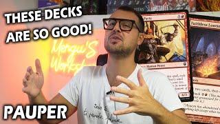 Everyone's favorite pauper deck! | Magic: The Gathering Paper Gameplay