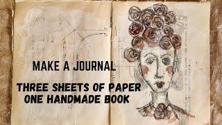 Easy Handmade Blank Book: No Sewing, No Gluing Slit Book