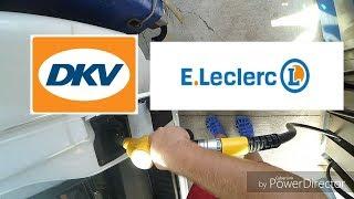 Заправка по карте DKV (E.Leclerc)