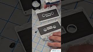 #AskAConservator | Audiovisual (AV) preservation: How are cassettes & VHS conserved at UCLA Library?