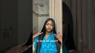 My silk press routine 🩷 #silkpress #naturalhair #hairtutorial #hairstyle #naturalhairstyles